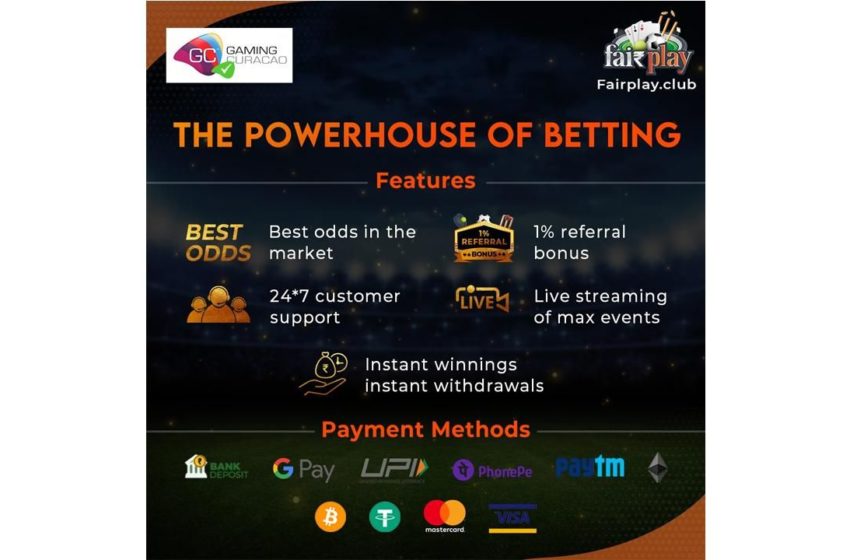  Fairplay  Review- The Arrival  Of  Trending Betting  Platform